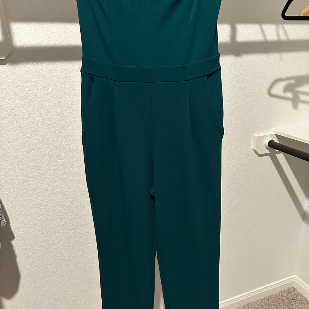 Elegant Teal Jumpsuit
